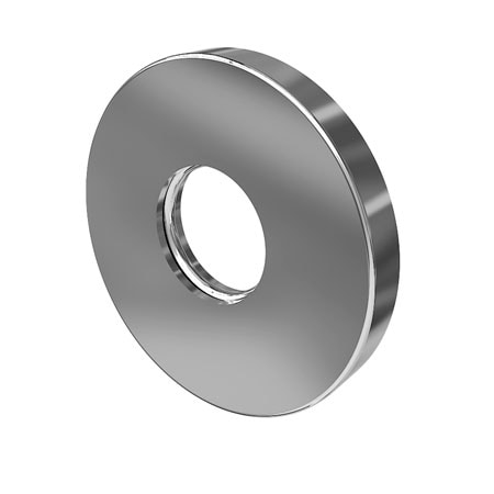 Newport Brass Shower Arm Flange, Polished Chrome, Wall 206-1-26